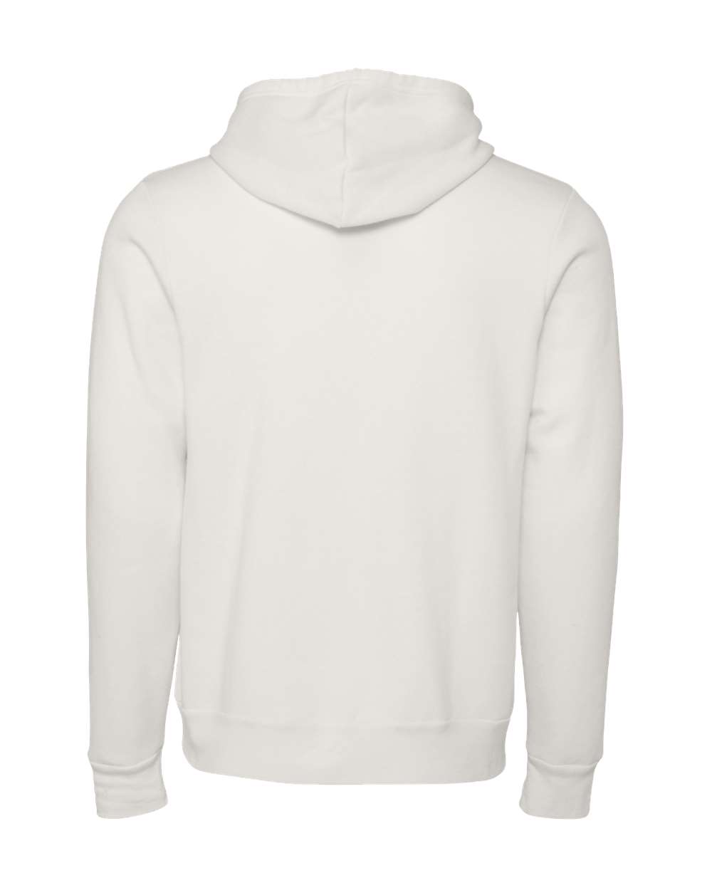 BELLA + CANVAS Unisex Sponge Fleece Hoodie Sweatshirt - 3719 - 3719C Vintage White