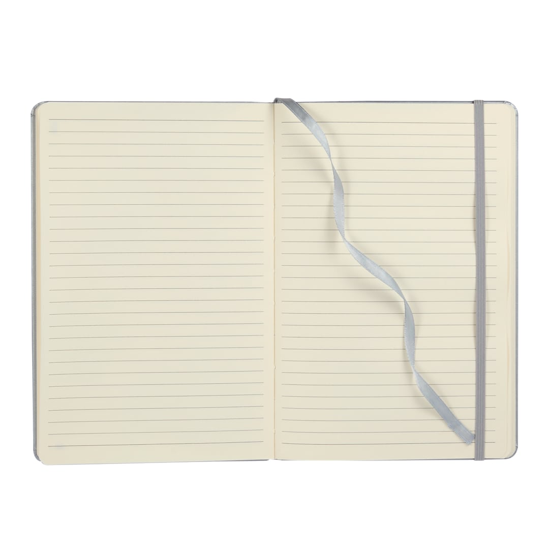 FSC&#174; Mix 5.5&quot; x 8.5&quot; Ambassador Bound Journal - 1921-09 Silver
