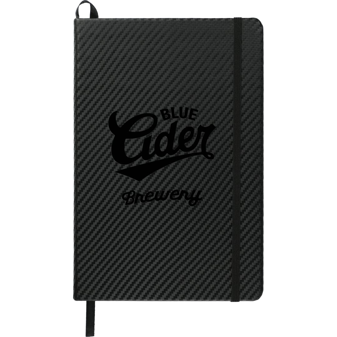 5.5" x 8.5" Ambassador Carbon Fiber JournalBook® - 1921-14 Black