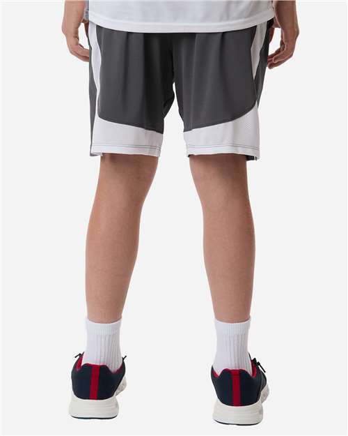 Under Armour Youth Tech Vent Athletic Shorts - 6000589 Castlerock- White