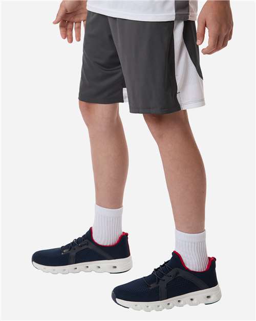 Under Armour Youth Tech Vent Athletic Shorts - 6000589 Castlerock- White