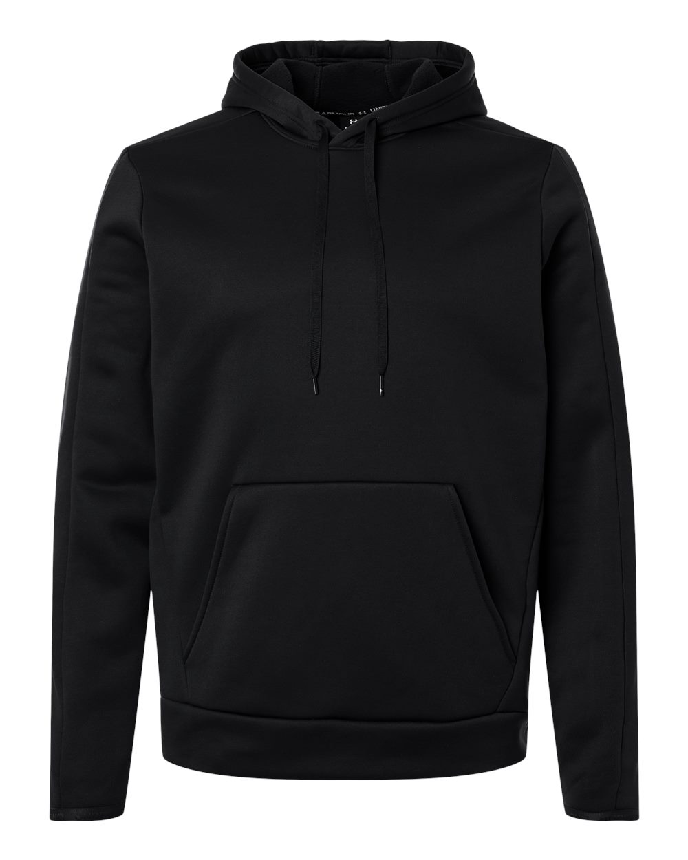 Under Armour Men's Armour Fleece Pro Hooded Sweatshirt - 6010164 Black- White