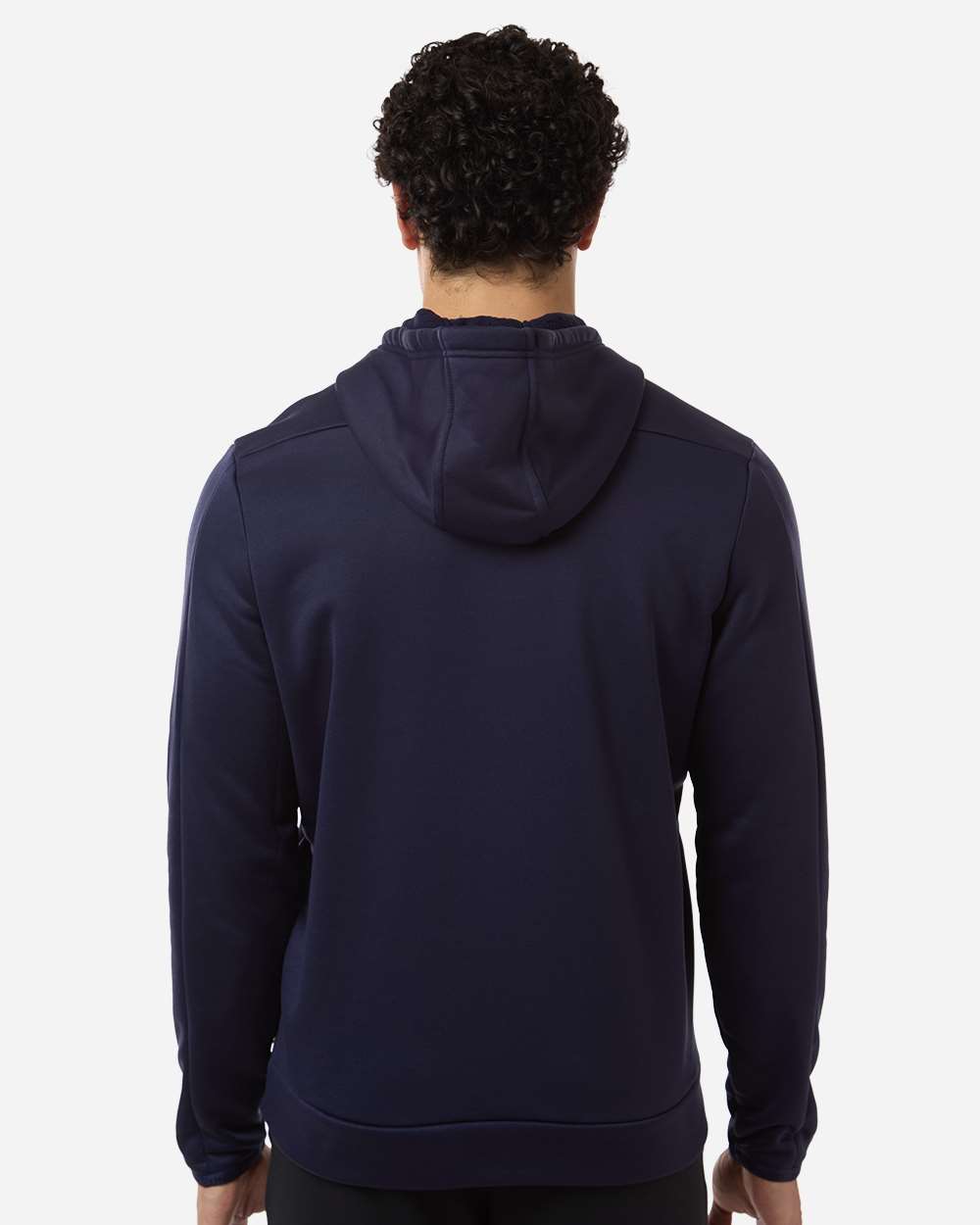 Under Armour Men's Armour Fleece Pro Hooded Sweatshirt - 6010164 Midnight Navy- White