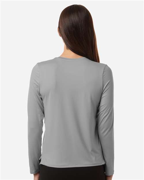 Under Armour Women's Team Vanish Long Sleeve T-Shirt - 6014457 Mod Grey- White