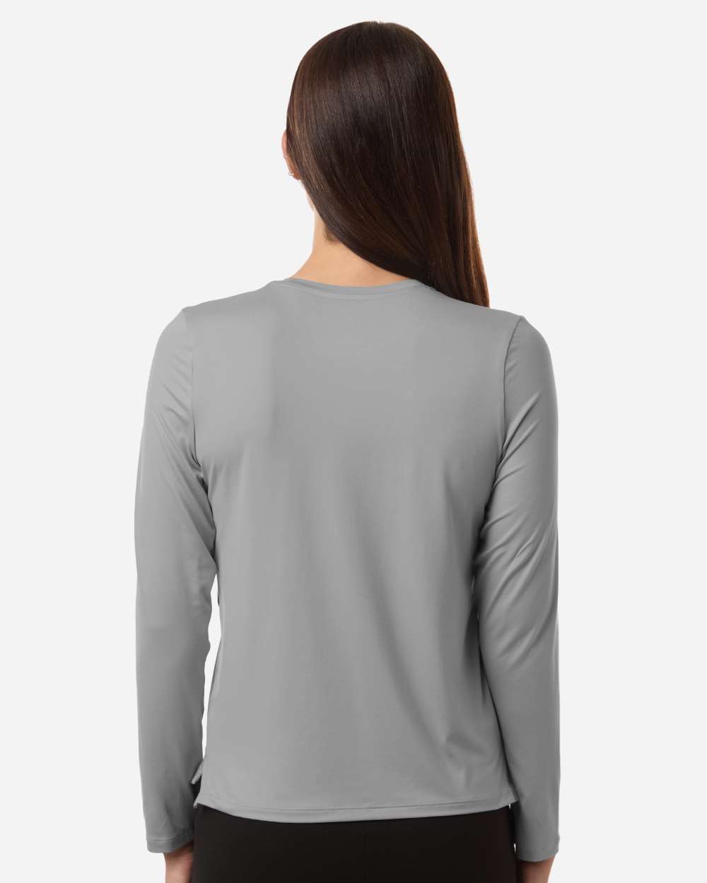 Under Armour Women's Team Vanish Long Sleeve T-Shirt - 6014457 Mod Grey- White