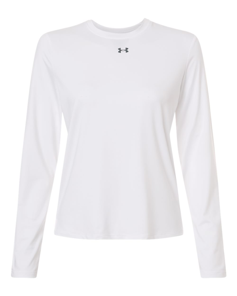 Under Armour Women's Team Vanish Long Sleeve T-Shirt - 6014457 White- Pitch Grey