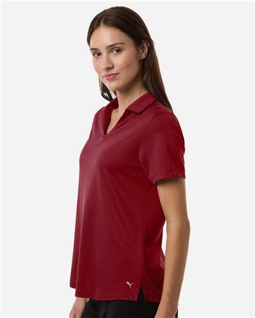 Puma Golf Women's Icon Polo 2.0 - 631050 Dark Crimson