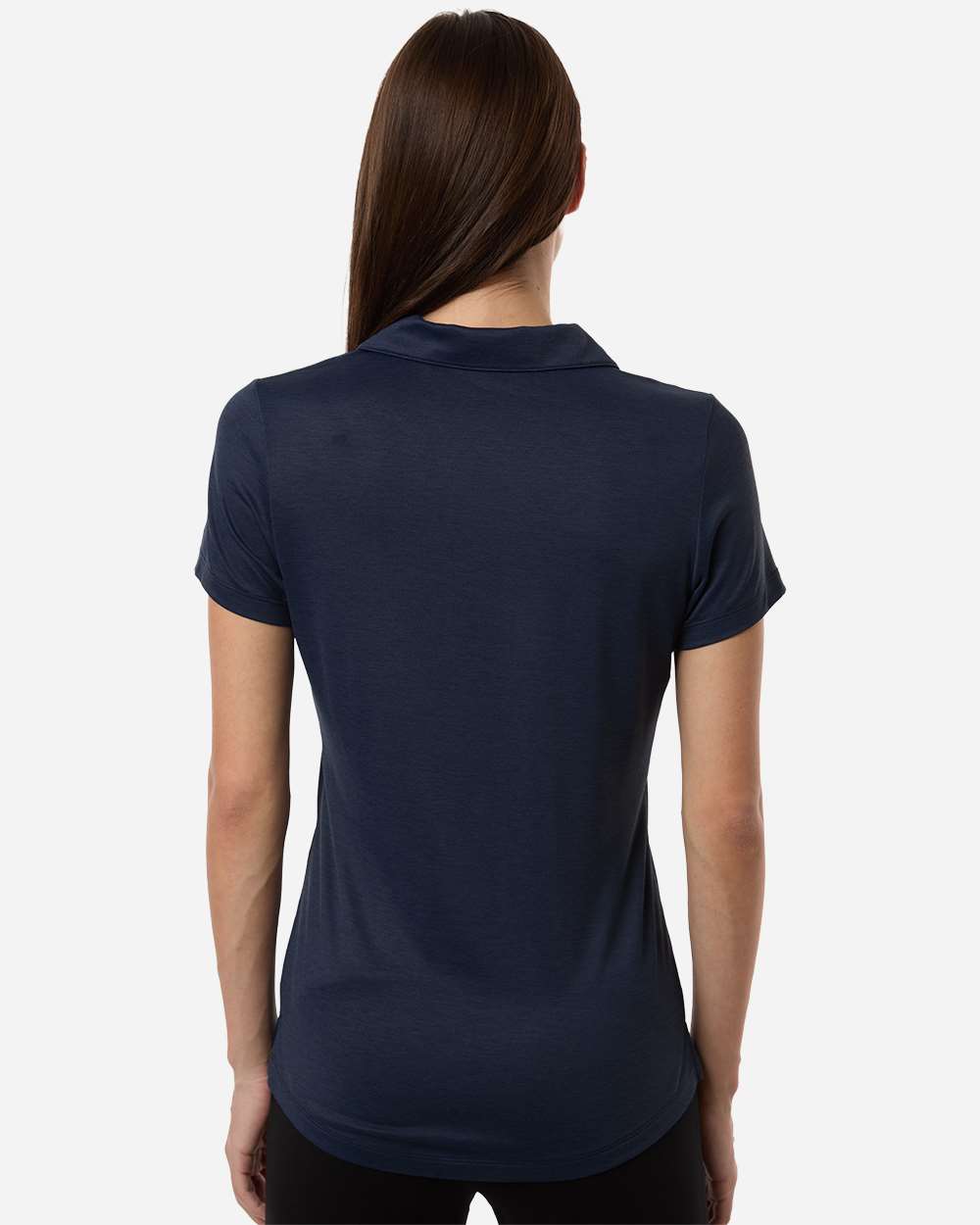Puma Golf Womens Icon Heather Polo - 631051 Deep Navy Heather