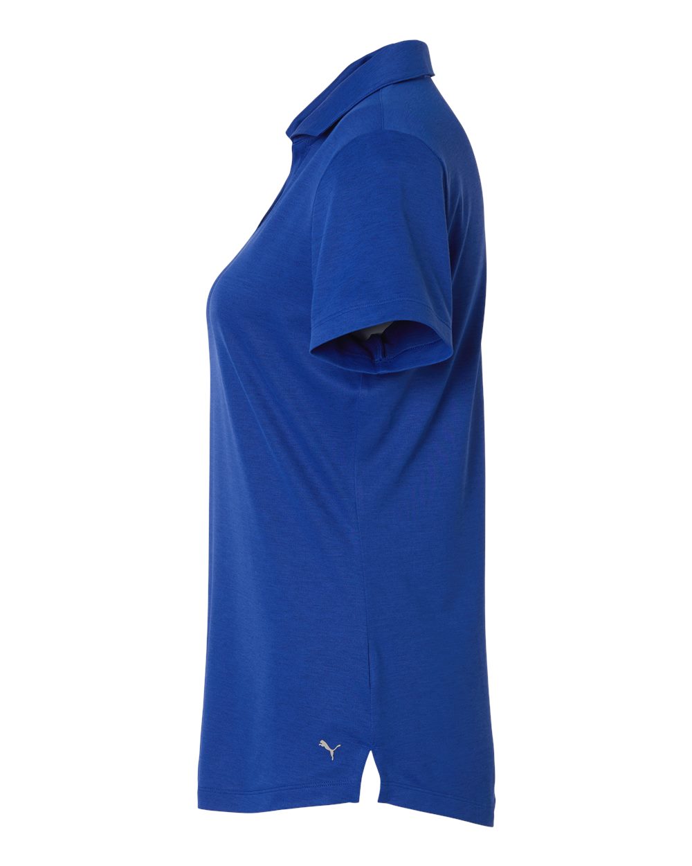 Puma Golf Womens Icon Heather Polo - 631051 Festive Blue Heather