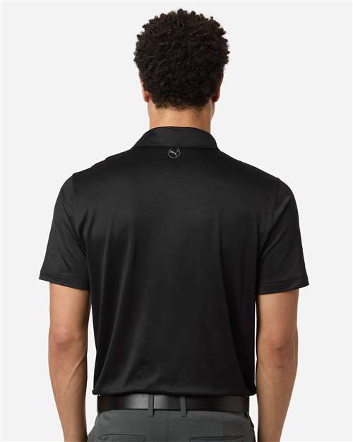 Puma Golf Men's Icon Heather Polo 2.0 - 631057 Puma Black Heather