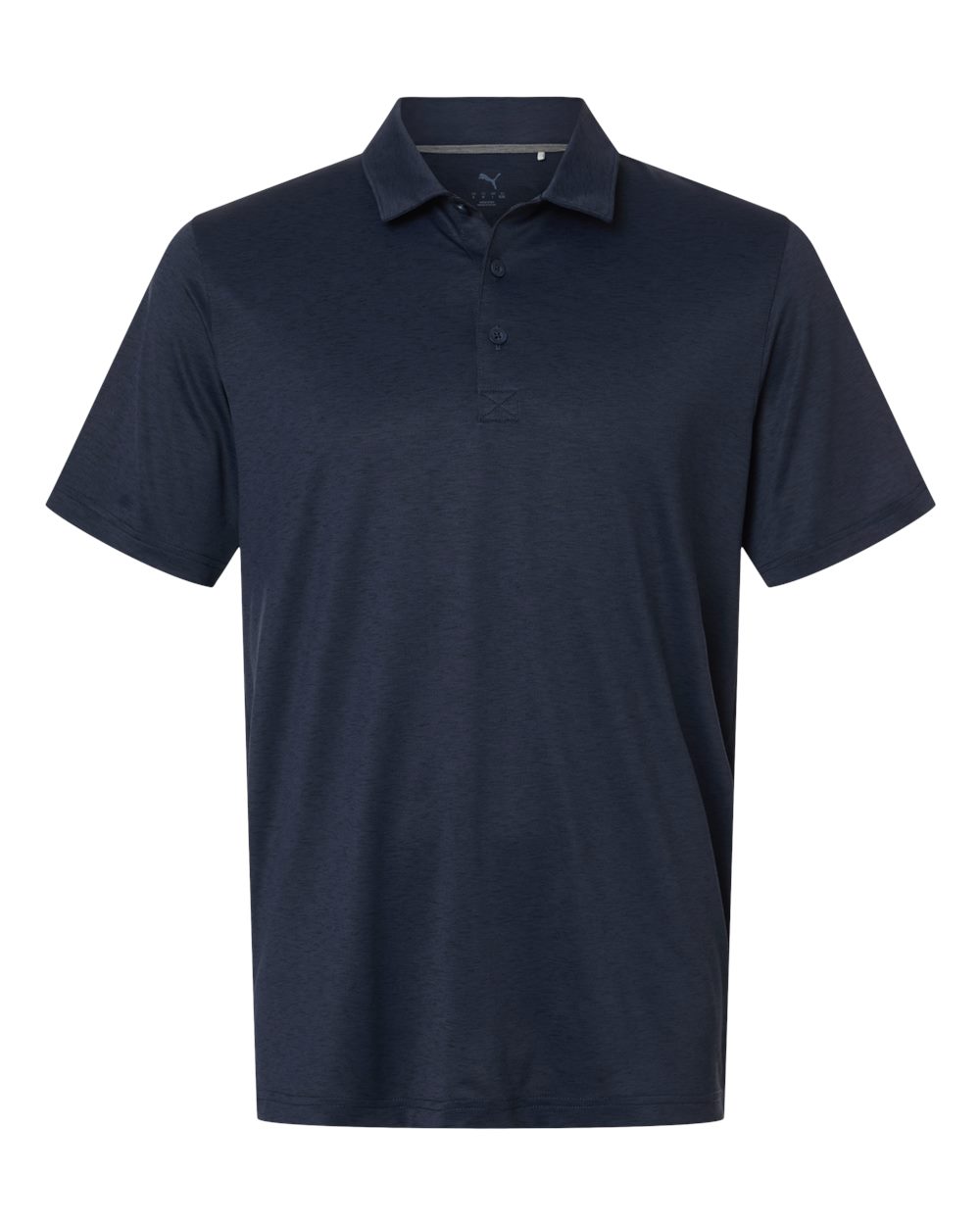Puma Golf Men's Icon Heather Polo 2.0 - 631057 Deep Navy Heather