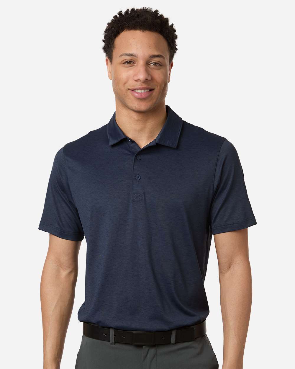 Puma Golf Men's Icon Heather Polo 2.0 - 631057 Deep Navy Heather