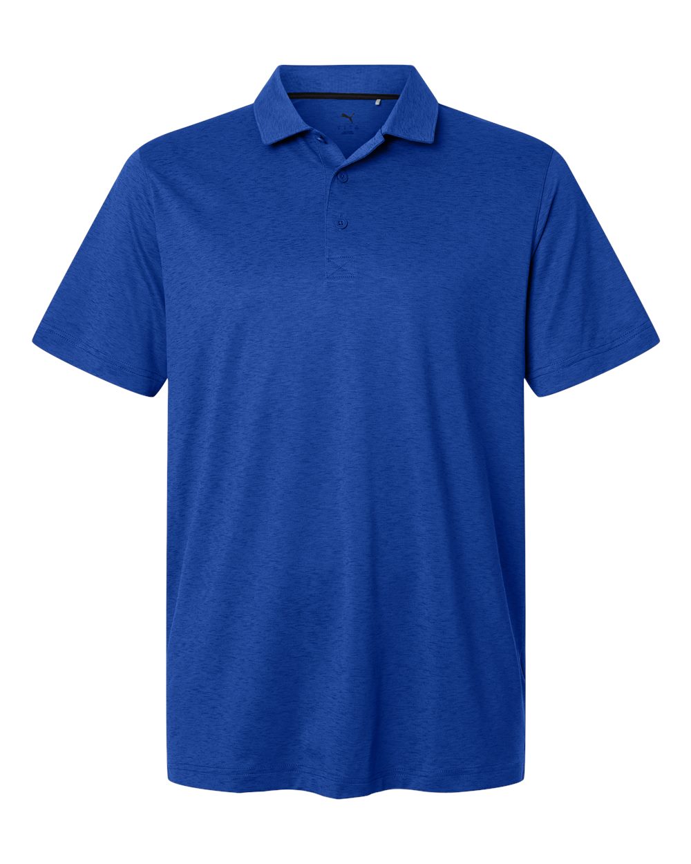 Puma Golf Men's Icon Heather Polo 2.0 - 631057 Festive Blue Heather
