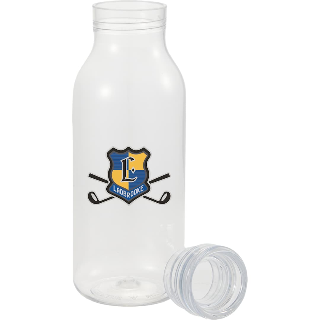 Meka Recycled RPET Single Wall Sports Bottle 18oz - SM-6566 Clear