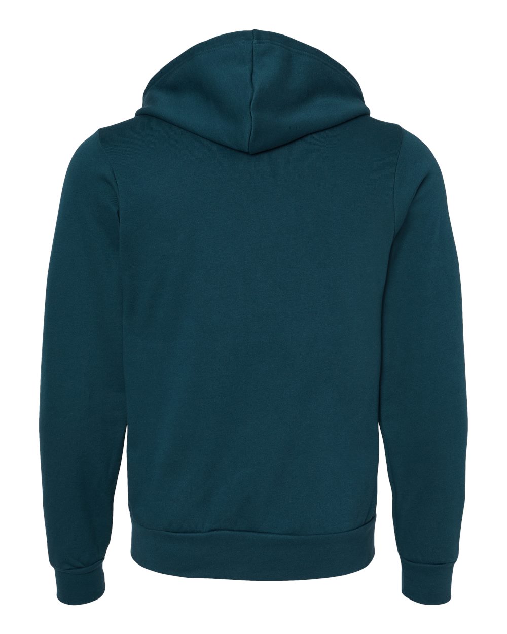 BELLA + CANVAS Unisex Sponge Fleece Full-Zip Hoodie Sweatshirt - 3739 Atlantic