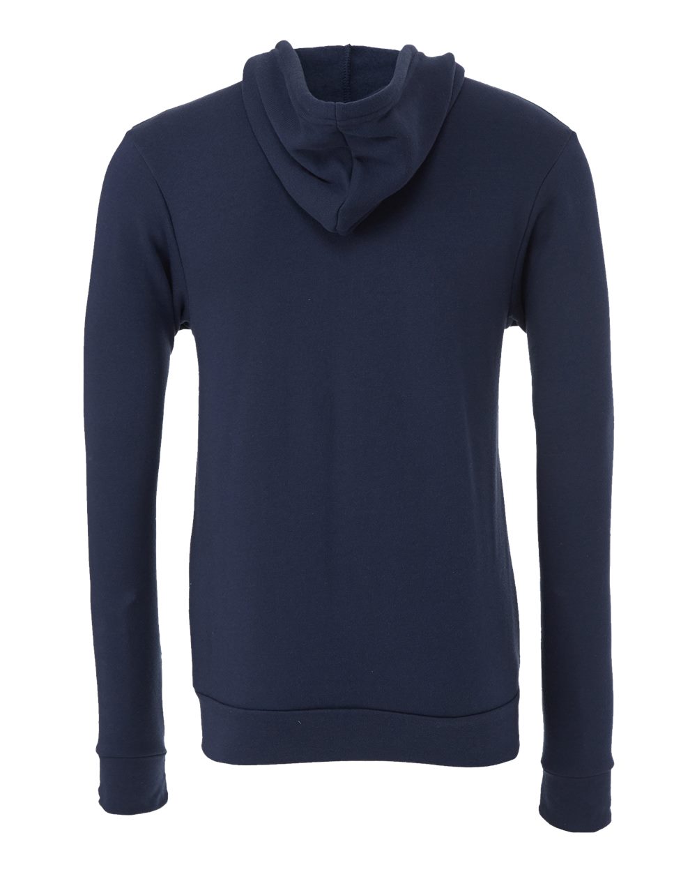 BELLA + CANVAS Unisex Sponge Fleece Full-Zip Hoodie Sweatshirt - 3739 Navy