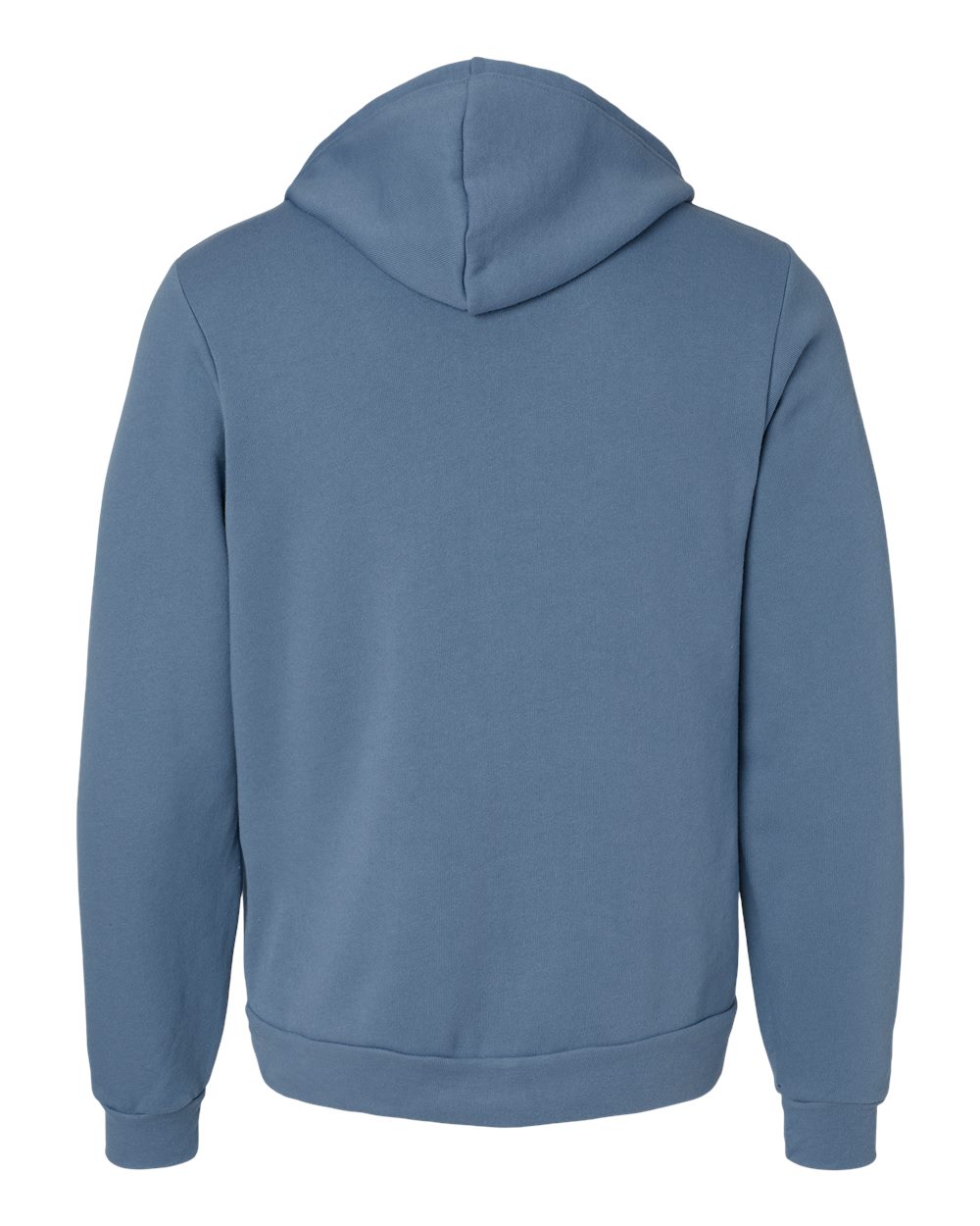 BELLA + CANVAS Unisex Sponge Fleece Full-Zip Hoodie Sweatshirt - 3739 Steel Blue