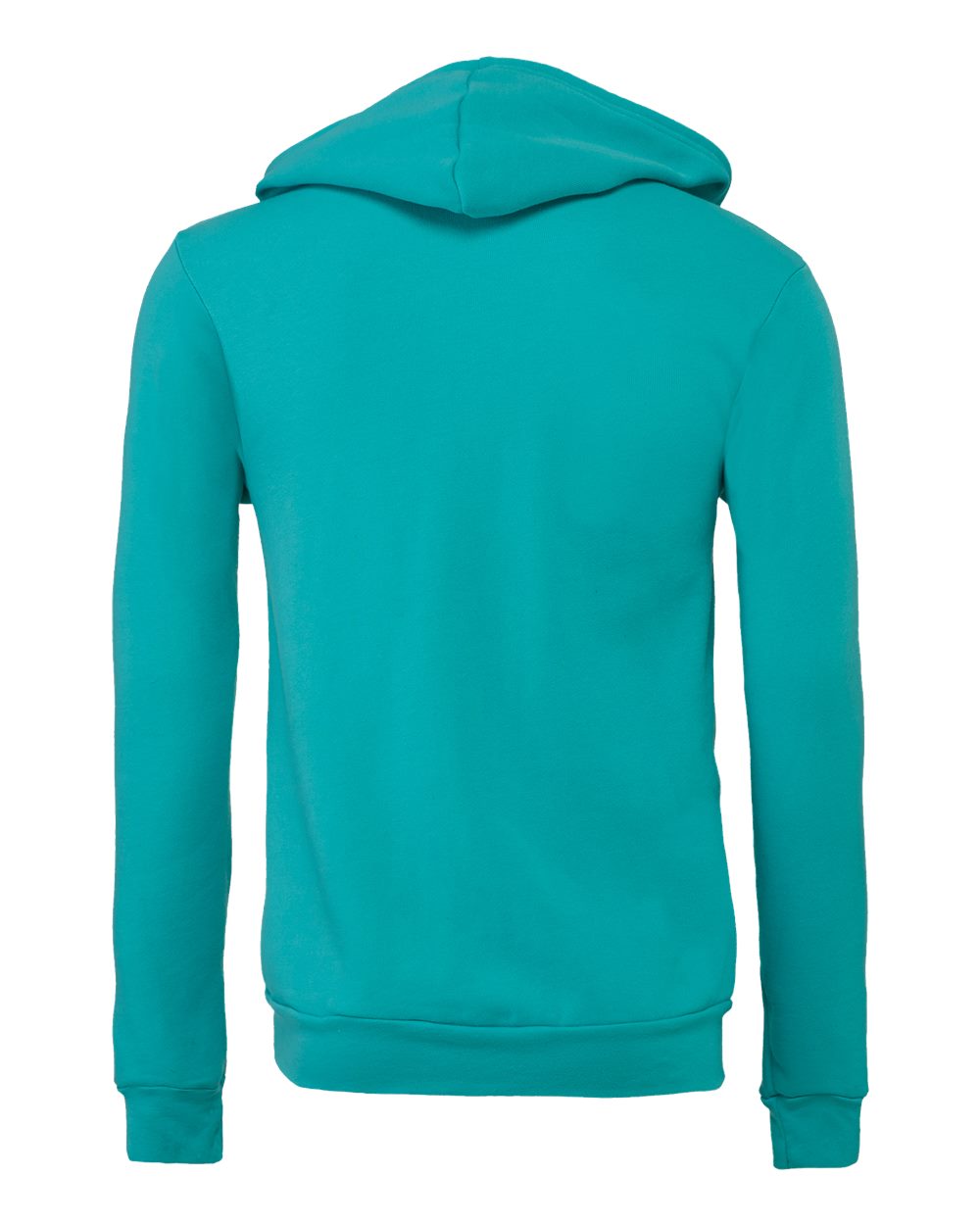 BELLA + CANVAS Unisex Sponge Fleece Full-Zip Hoodie Sweatshirt - 3739 Teal