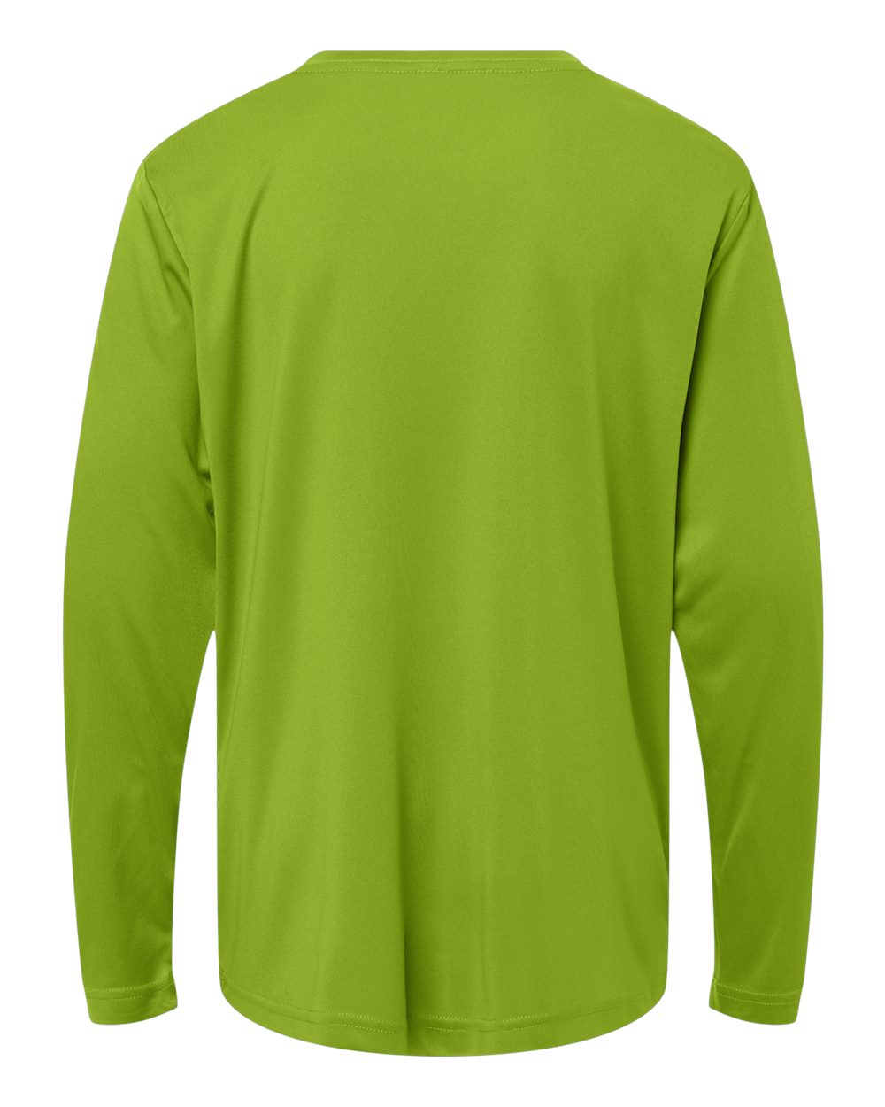 Core365 Youth Capital Performance Long Sleeve T-Shirt - CE10LY Acid Green