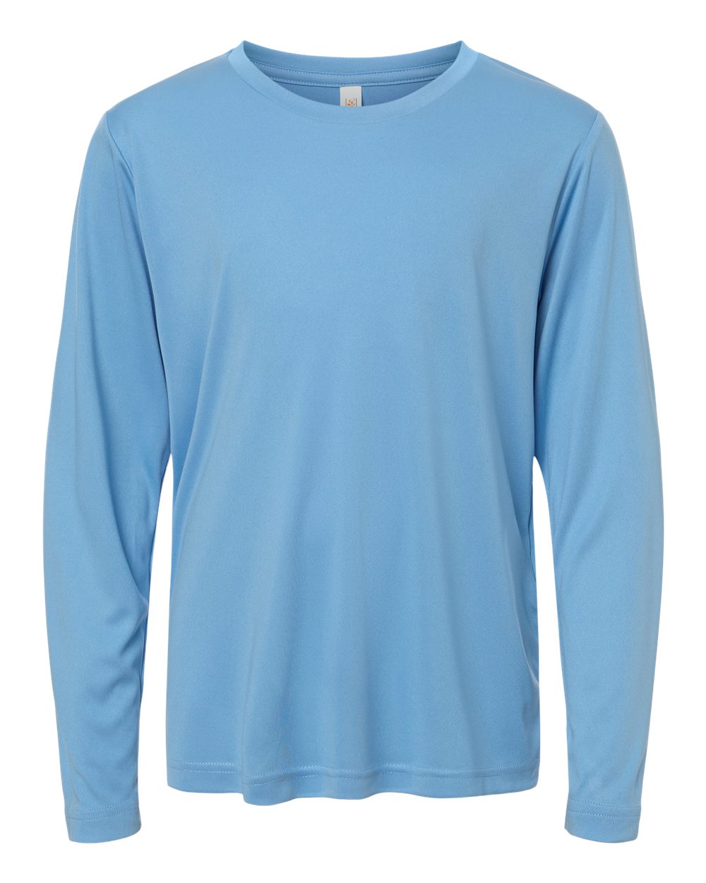Core365 Youth Capital Performance Long Sleeve T-Shirt - CE10LY Columbia Blue