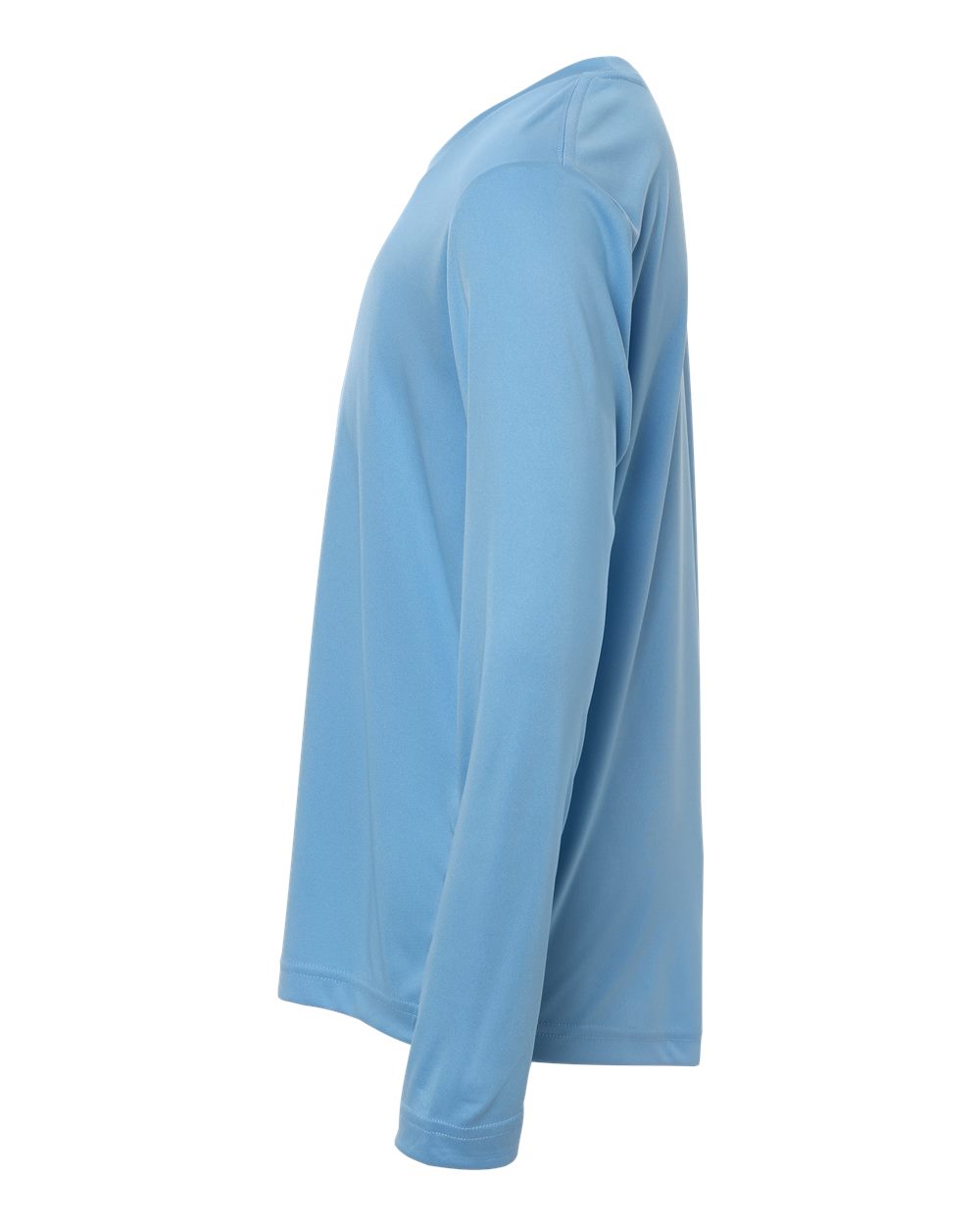 Core365 Youth Capital Performance Long Sleeve T-Shirt - CE10LY Columbia Blue