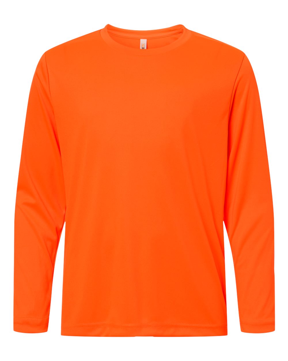 Core365 Youth Capital Performance Long Sleeve T-Shirt - CE10LY Safety Orange