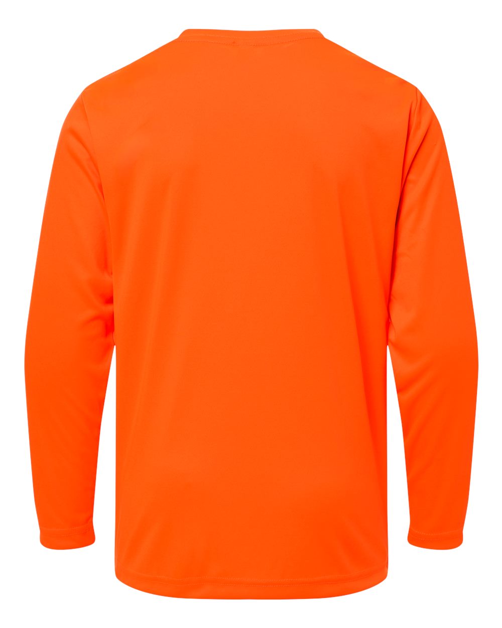 Core365 Youth Capital Performance Long Sleeve T-Shirt - CE10LY Safety Orange