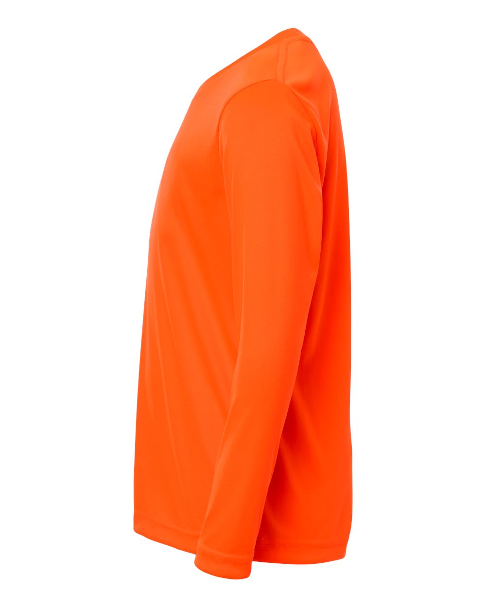 Core365 Youth Capital Performance Long Sleeve T-Shirt - CE10LY Safety Orange
