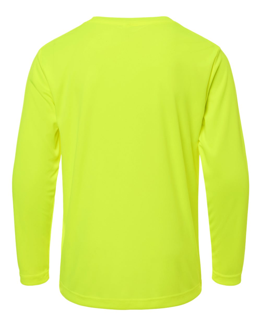 Core365 Youth Capital Performance Long Sleeve T-Shirt - CE10LY Safety Yellow
