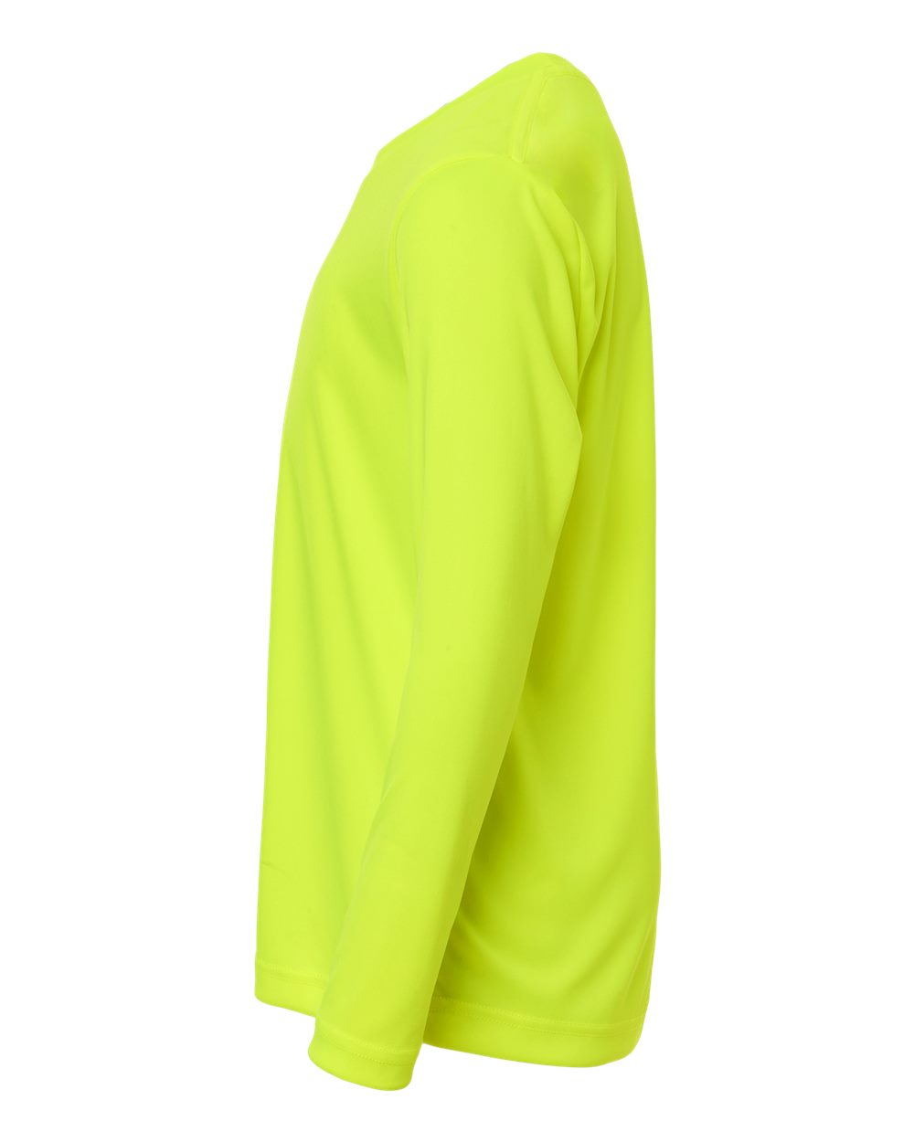 Core365 Youth Capital Performance Long Sleeve T-Shirt - CE10LY Safety Yellow