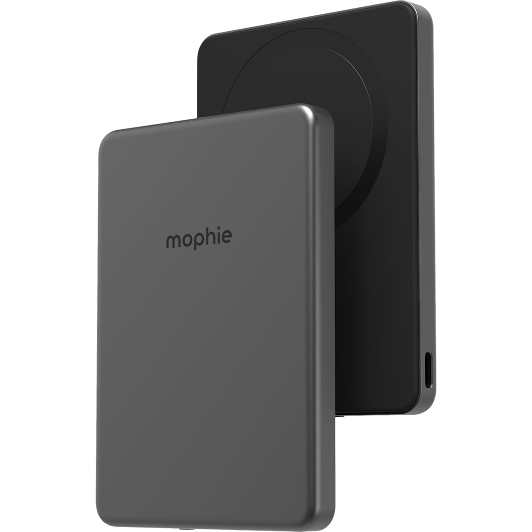 mophie mophie Slim 5,000 mAh Qi 2 Wireless Power Bank - 7124-33 Gray