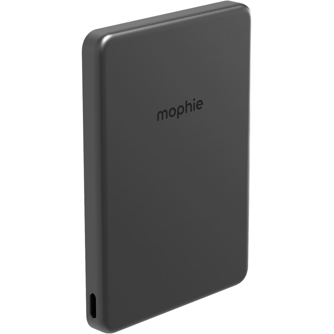 mophie mophie Slim 5,000 mAh Qi 2 Wireless Power Bank - 7124-33 Gray
