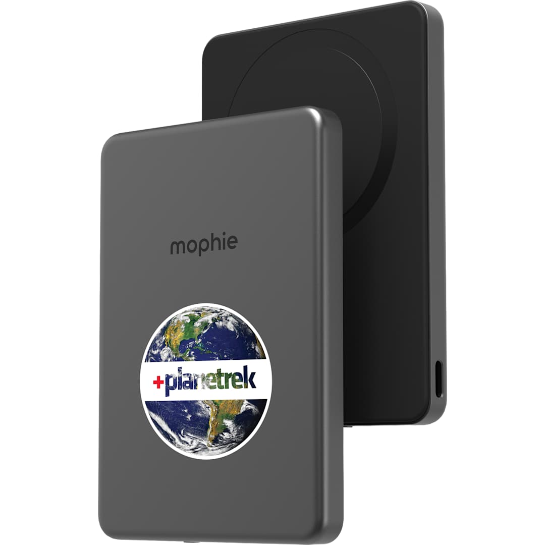 mophie mophie Slim 5,000 mAh Qi 2 Wireless Power Bank - 7124-33 Gray