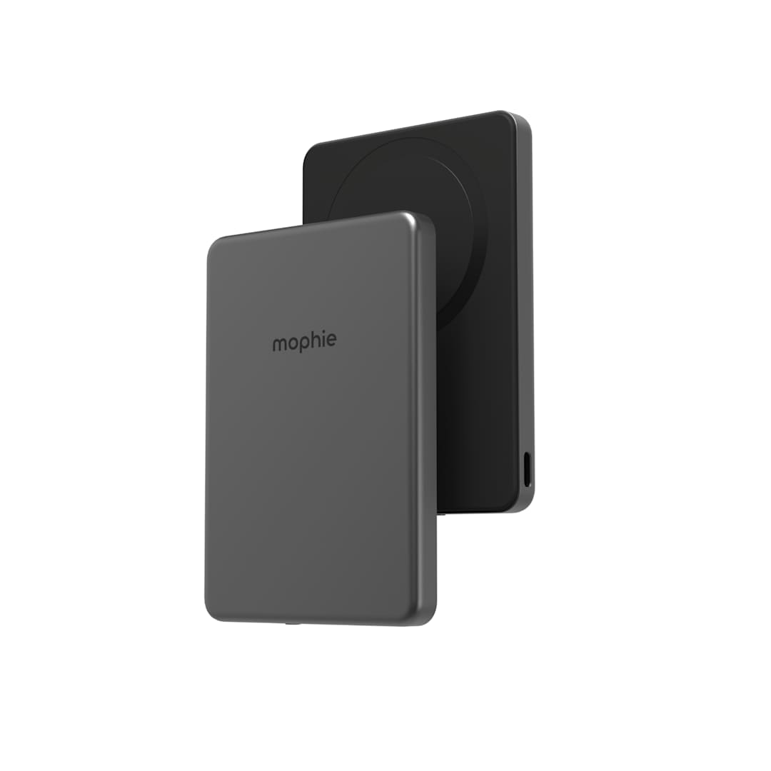 mophie mophie Slim 5,000 mAh Qi 2 Wireless Power Bank - 7124-33 Gray