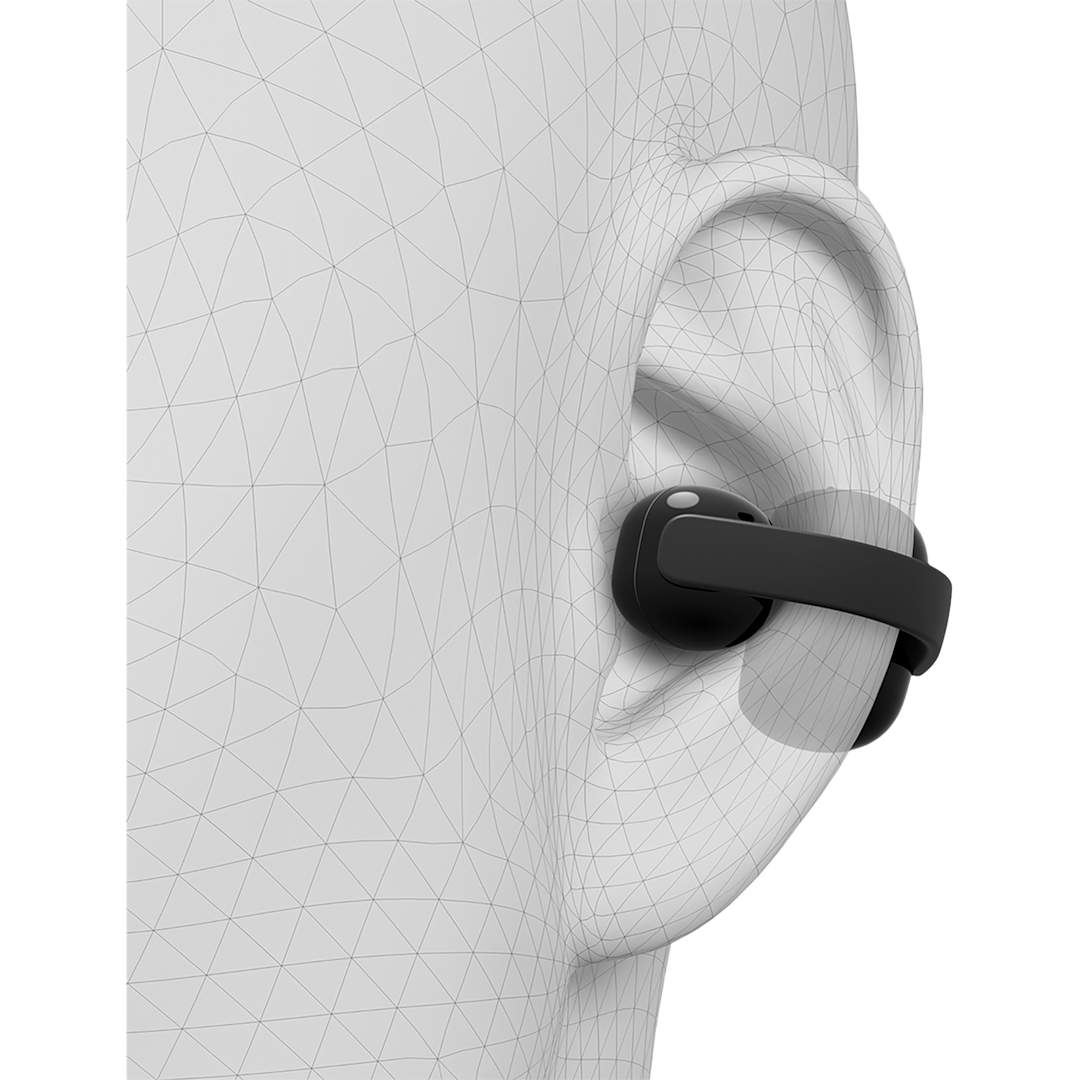 Sony Sony LinkBuds Clip Truly Wireless Open Ear Earbuds - 7195-85 Black