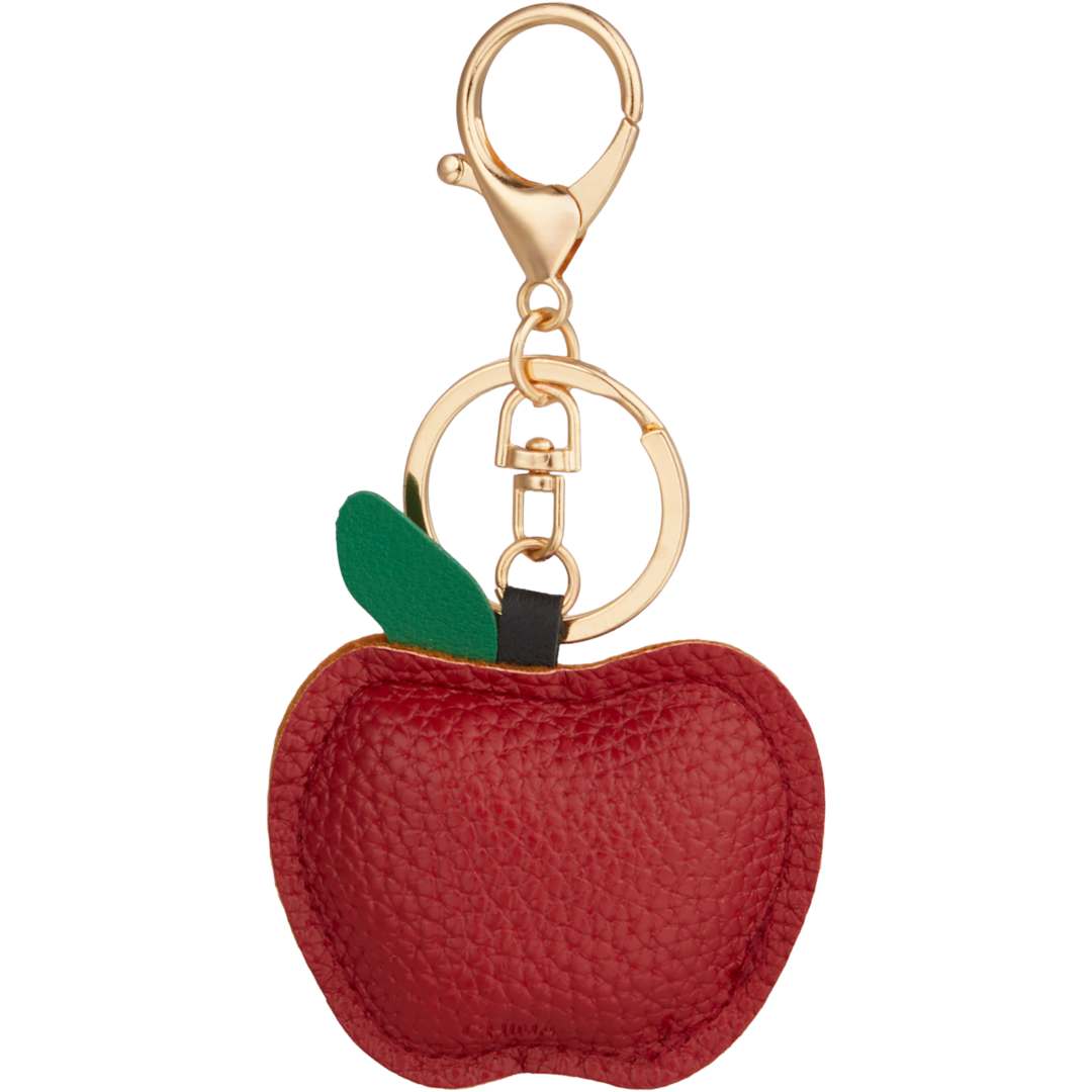 Bullet Apple Leather Keychain - SM-2290