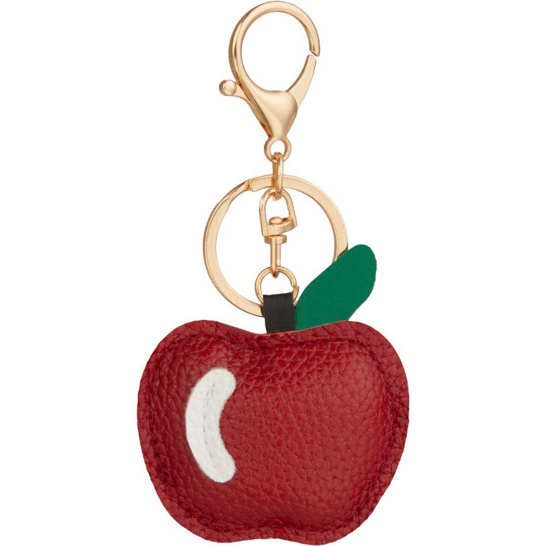 Apple Leather Keychain - SM-2290 Red