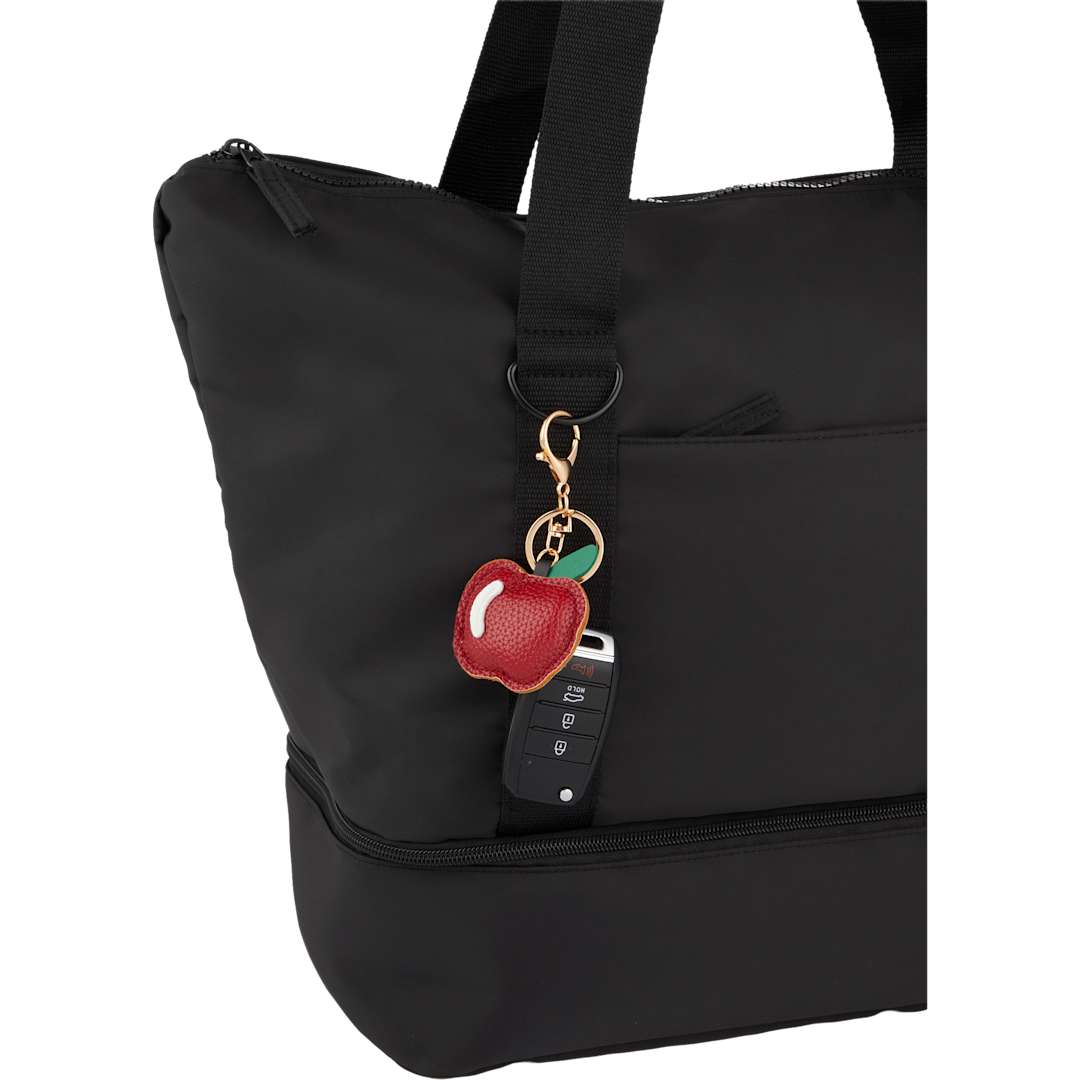 Apple Leather Keychain - SM-2290 Red
