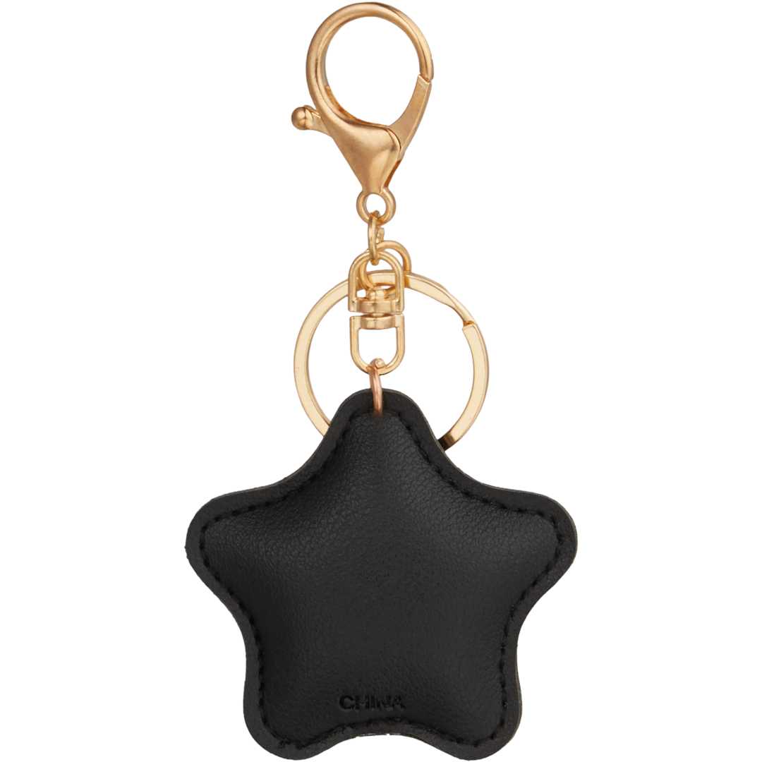  Star Leather Keychain - SM-2291