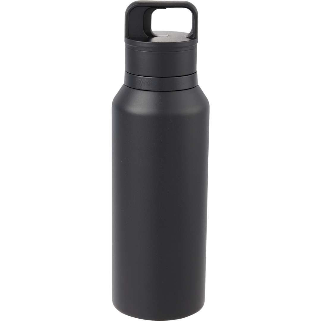 Dawson Insulated Bottle w/ One Touch Lid 18oz - 1602-39 Black