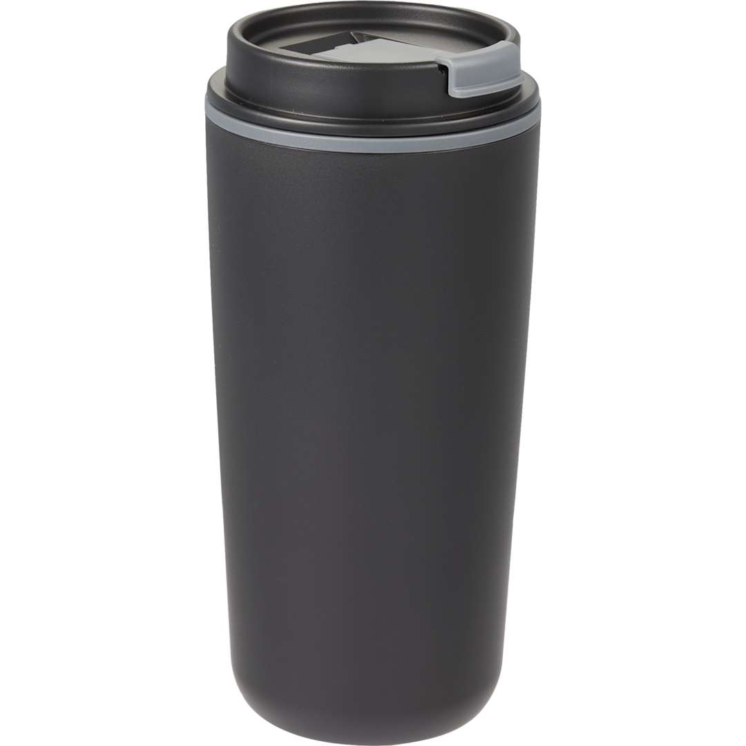Cooper RPP Double Wall Tumbler w/ Flap Lid 16oz - 1602-45 Black