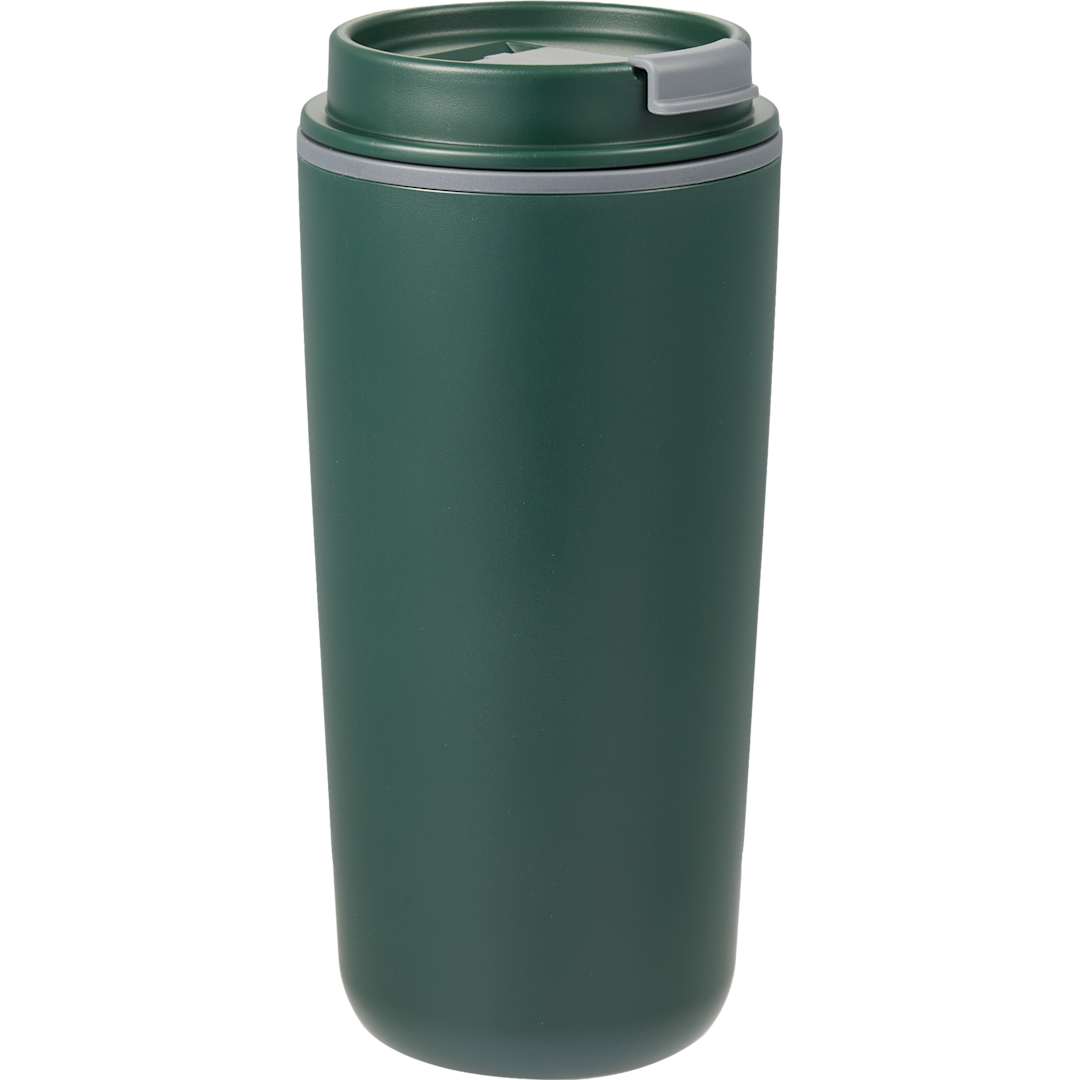 Cooper RPP Double Wall Tumbler w/ Flap Lid 16oz - 1602-45 Green