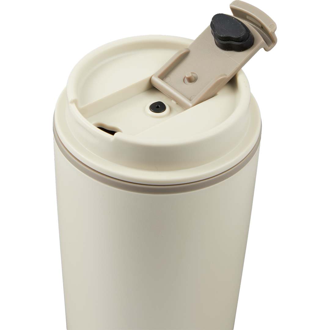 Cooper RPP Double Wall Tumbler w/ Flap Lid 16oz - 1602-45 Tan
