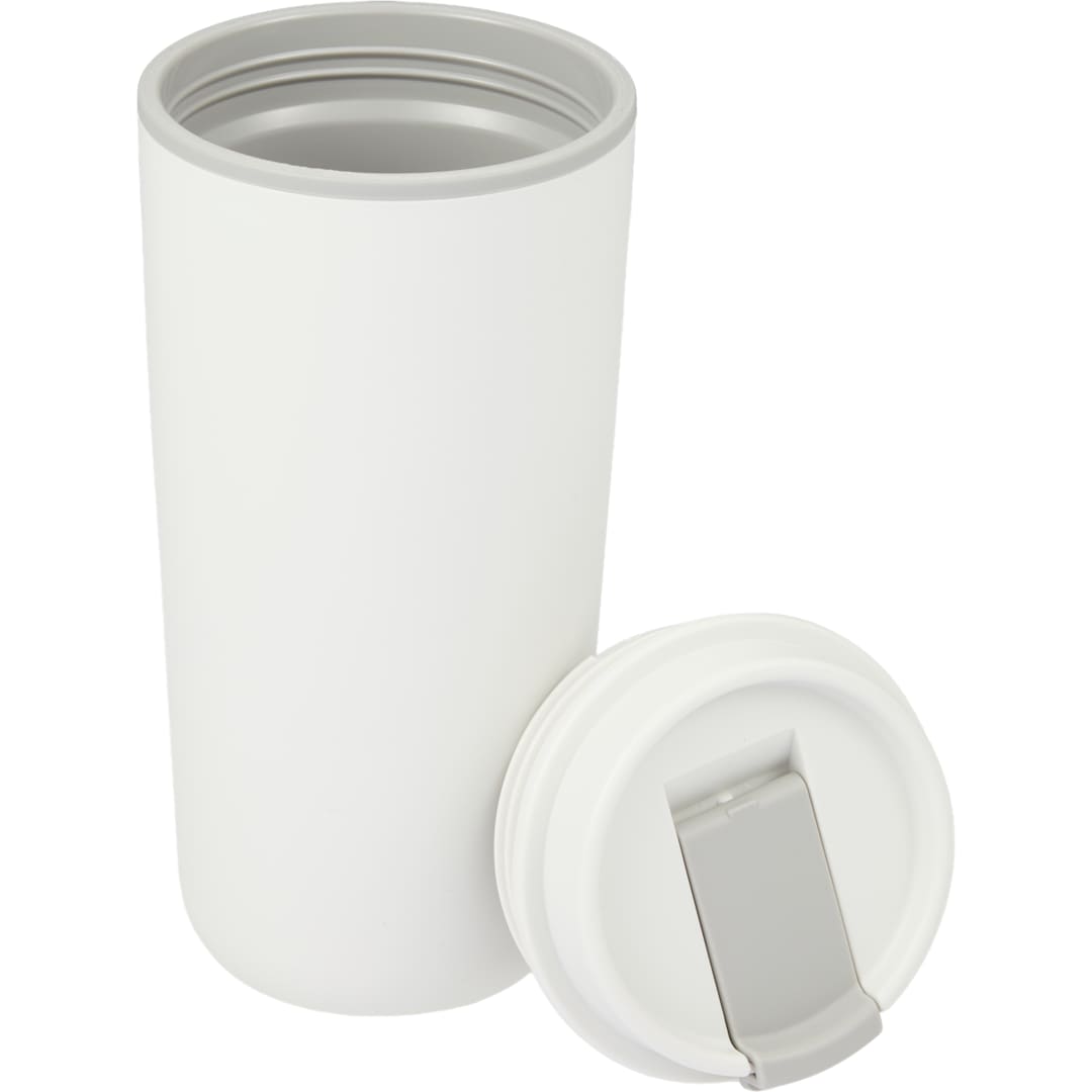 Cooper RPP Double Wall Tumbler w/ Flap Lid 16oz - 1602-45 White