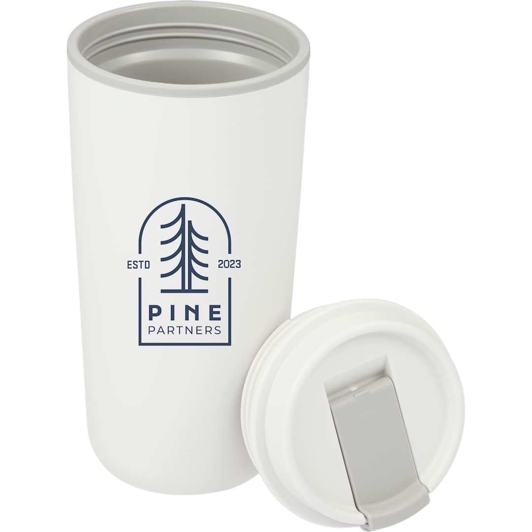 Cooper RPP Double Wall Tumbler w/ Flap Lid 16oz - 1602-45 White