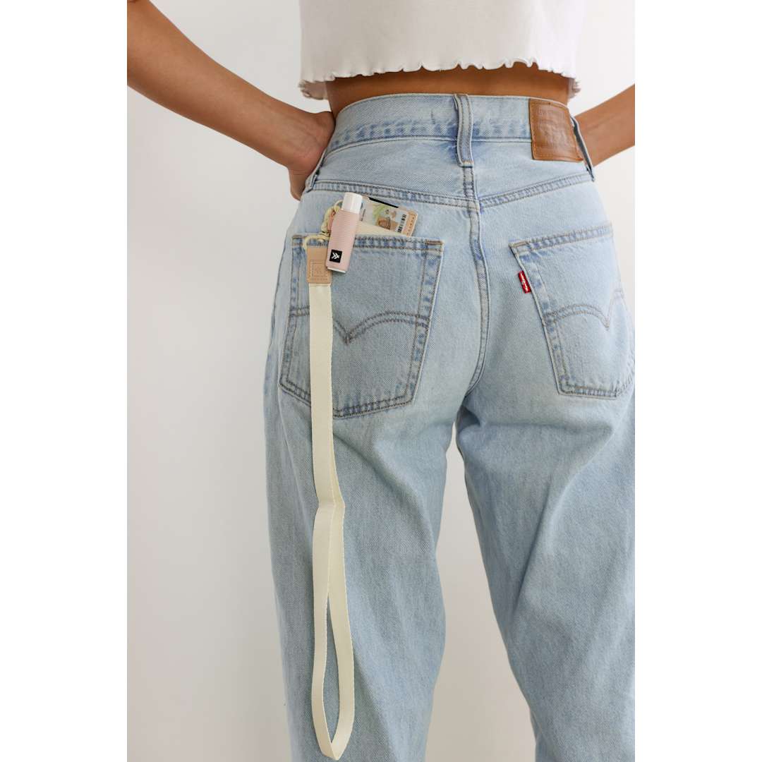 Thread Wallets Thread Wallets Neck Lanyard - 2015-01 White