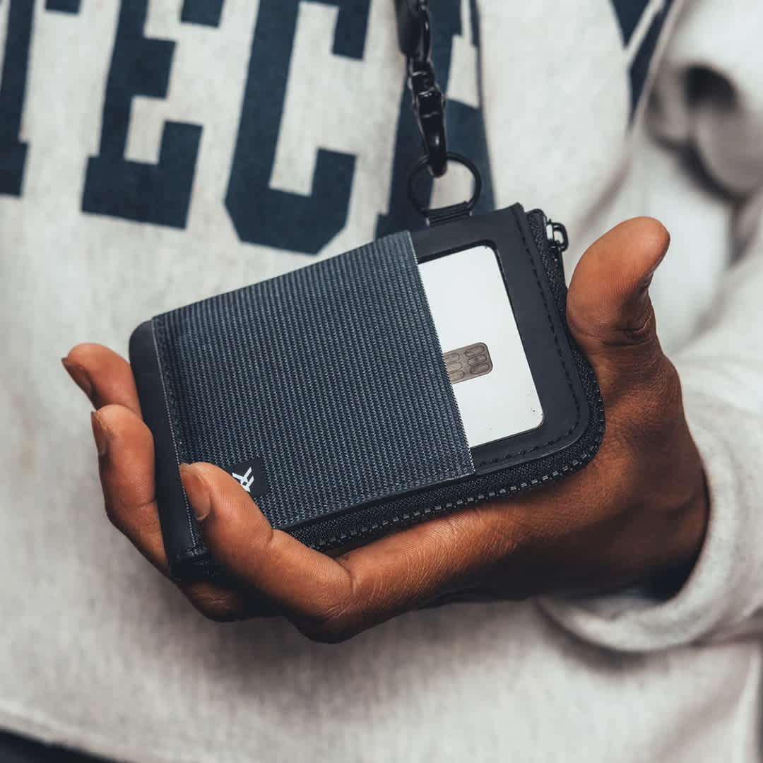 Thread Wallets Thread Wallets Zipper Wallet - 2015-02 Black
