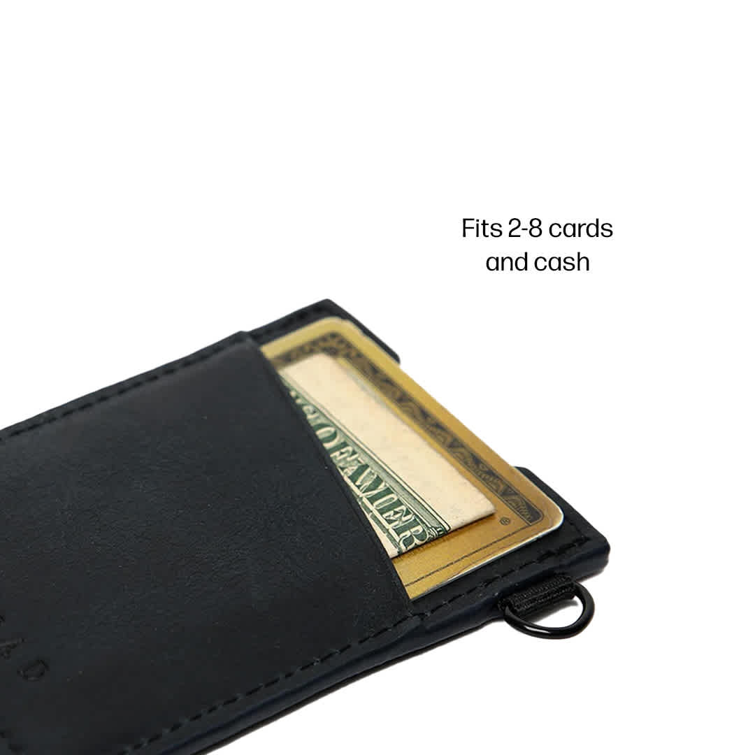 Thread Wallets Thread Wallets Vertical Wallet - 2015-03 Black