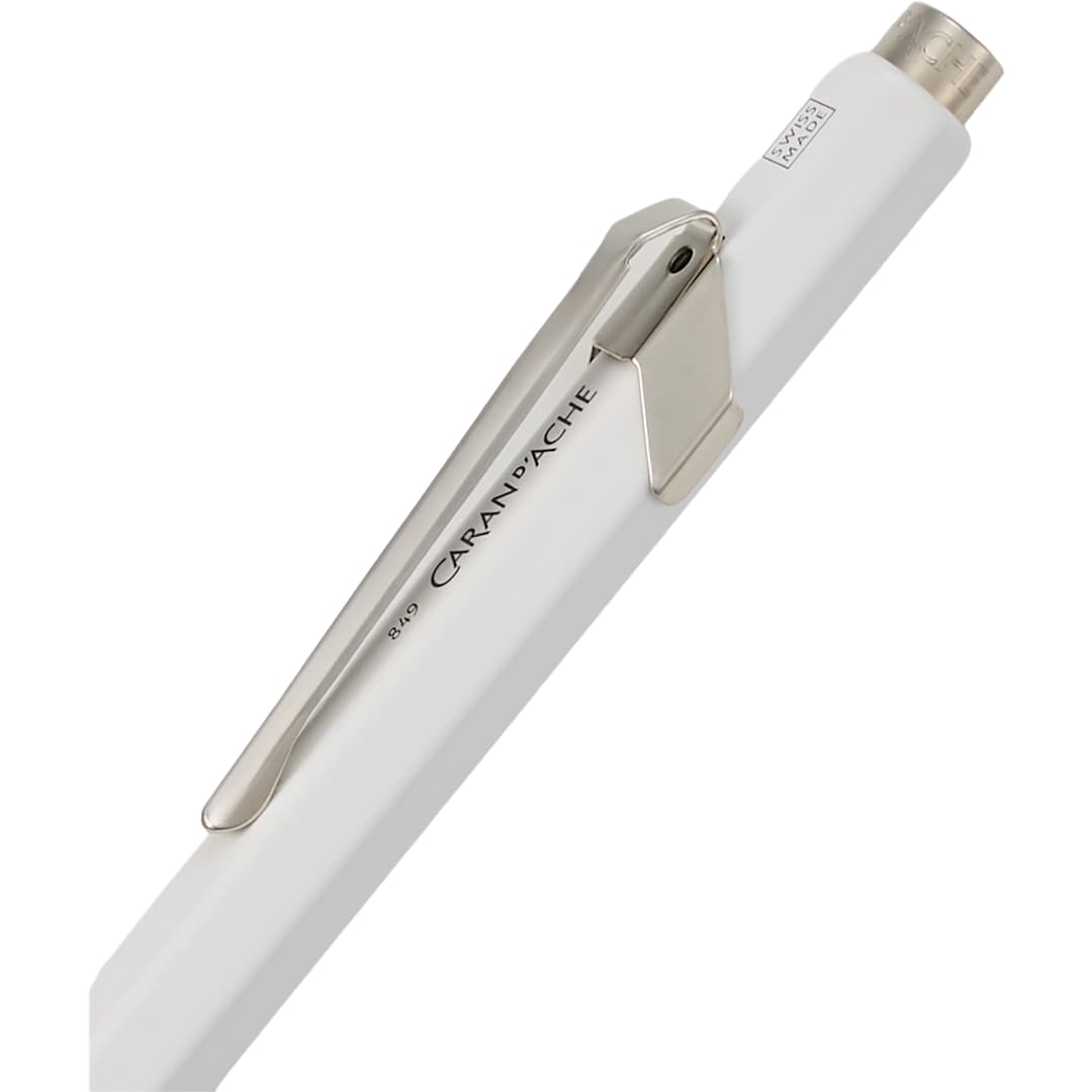 Caran D'ache Caran d'Ache 849 Classic Ballpoint Pen - 2934-02 White