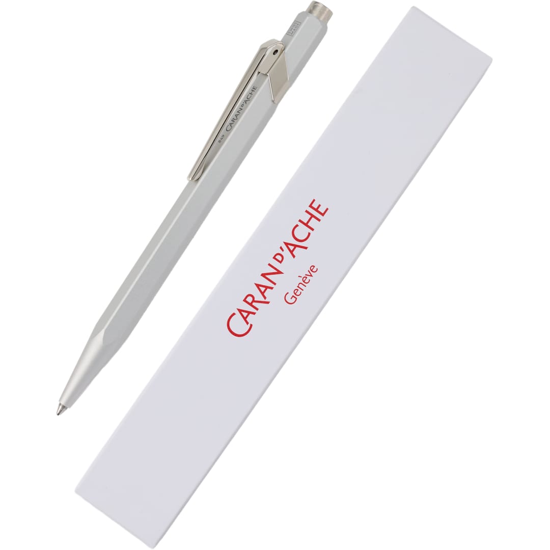 Caran D'ache Caran d'Ache 849 Colormax-T Ballpoint Pen - 2934-03 Silver